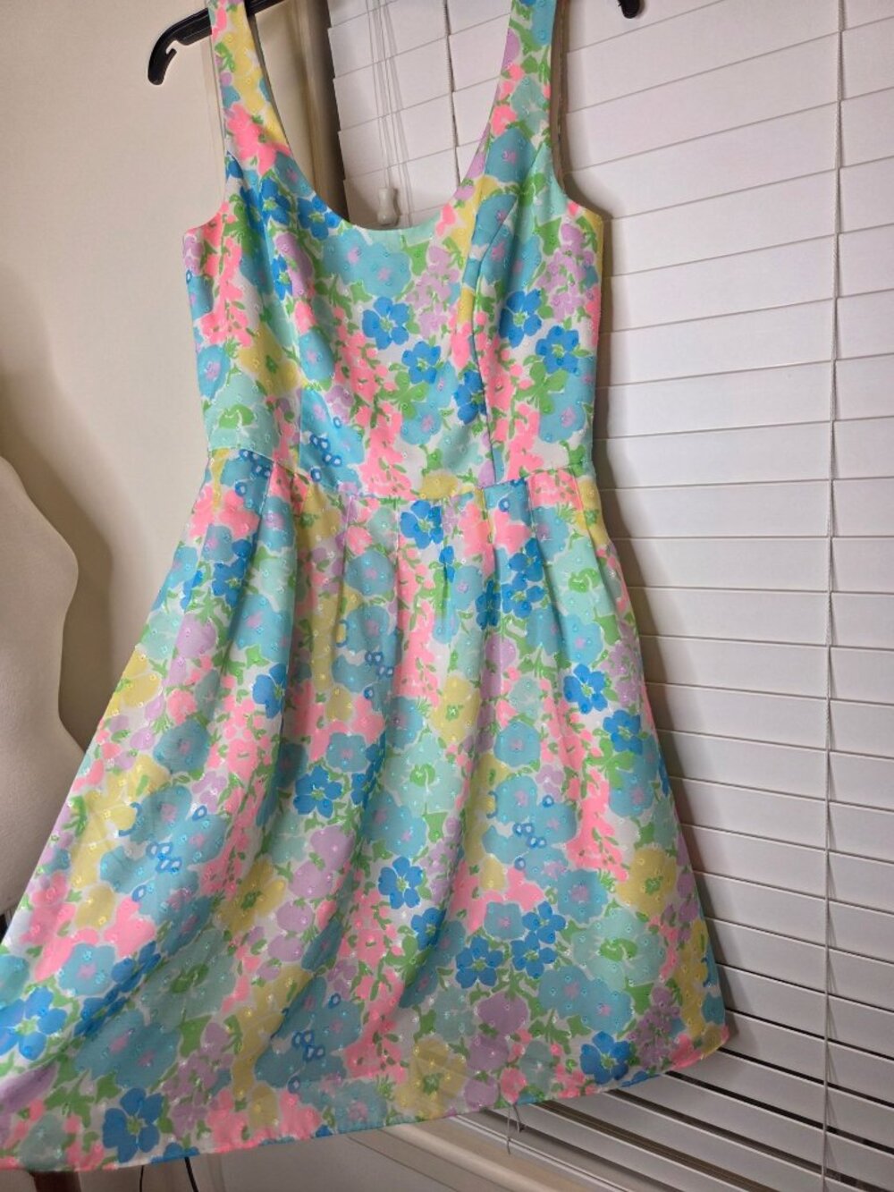 Lilly Pulitzer spring fling Posey dress Floral 6 Sleeveless wedding cocktail - Picture 4 of 8